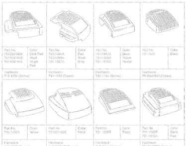 Part Location Diagram of 7510014208 Husky Engine Shroud - Black